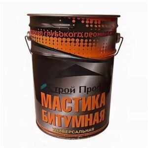 Мастика МБУ битумная 16л универ. СТРОЙ ПРОФИ