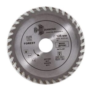 Диск пильный TRIO-DIAMOND  Forest Long Life 125*36Т*22,2мм FLL801