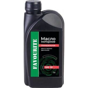 Масло минеральное для 4-х двигателей SAE 30 1л FAVOURITE 4631152349820