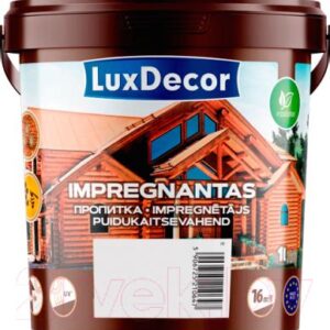 Пропитка  LUXDECOR PLUS 1л. (Каштан) МОККЕ