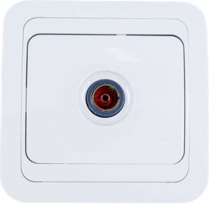 Розетка TV бел. MAKEL MIMOZA 57 12007