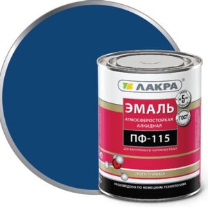 Эмаль алкидная ПФ-115 синий 1,9кг МОККЕ
