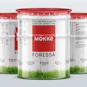 Пропитка алкидная FORESSA  Махагон (красн. дер) 2,5л МОККЕ