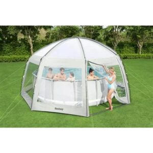 Круглый купол для бассейна 600х600х295см 58612