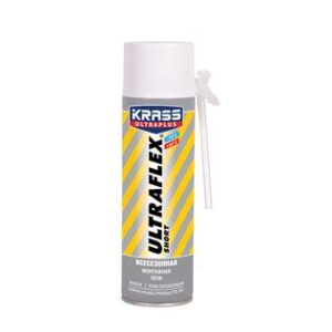 Пена монтажная "Krass Ultraflex Short Лакра всесезонная 0,5л