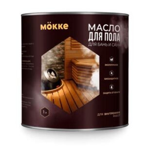 Масло для бань и саун для пола 0,4л МОККЕ 7463