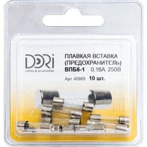Плавкая вставка ВПБ6-1 0, 16А 250В ТДМ 7380001