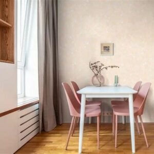 Обои Solo/Anturage Monica, серо-бежевые витражные цветы  1.06*10м. 16850223