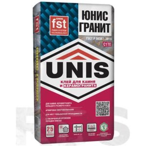 Клей "ЮНИС ГРАНИТ" 25 кг.